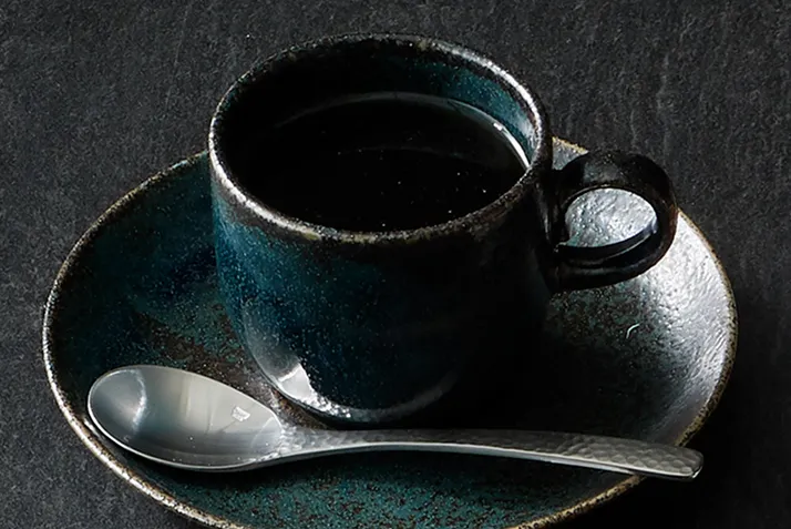 Image of a coffee set