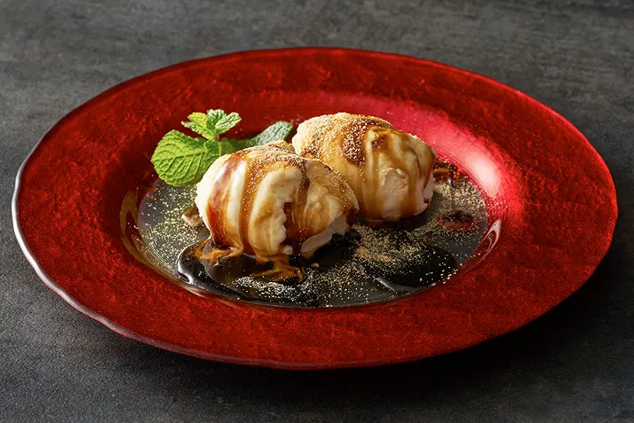 Image of kinako vanilla ice cream